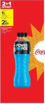 Carrefour Powerade offre
