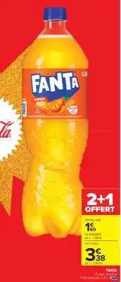 Carrefour Fanta Orange offre