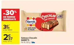 Carrefour Gâteaux Chocalin Harry's offre