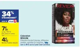 Carrefour Coloration REVLON offre