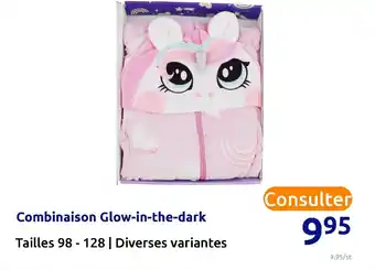 Action Combinaison glow-in-the-dark offre