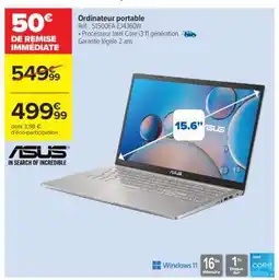 Carrefour Ordinateur portable offre