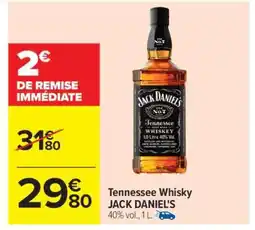 Carrefour Tennessee Whisky JACK DANIEL’S offre