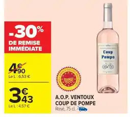 Carrefour A.O.P. Ventoux Coup de Pompe offre