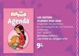 Auchan LES SISTERS AGENDA 2025-2026 offre