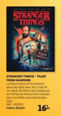Auchan STRANGER THINGS - TALES FROM HAWKINS offre