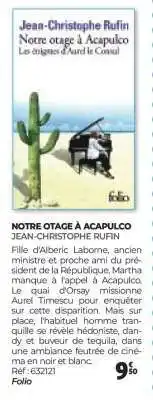 Auchan NOTRE OTAGE À ACAPULCO offre