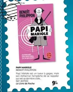 Auchan PAPI MARIOLE offre