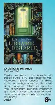 Auchan LA LIBRAIRIE DISPARUE offre