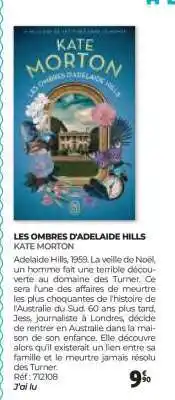 Auchan LES OMBRES D'ADELAIDE HILLS offre