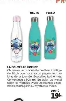 Auchan LA BOUTEILLE LICENCE offre