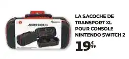 Auchan LA SACOCHE DE TRANSPORT XL POUR CONSOLE NINTENDO SWITCH 2 offre