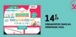 Auchan ORGANISEUR FAMILIAL MÉMONIAK 2026 offre