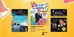 Auchan Cahiers de Vacances Adultes offre