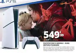 Auchan PLAYSTATION 5 (MODELE - SLIM) EDITION STANDARD offre