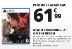 Auchan DEATH STRANDING 2: ON THE BEACH offre