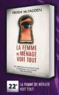 Auchan LA FEMME DE MÉNAGE VOIT TOUT offre