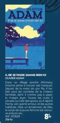 Auchan IL NE SE PASSE JAMAIS RIEN ICI offre