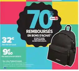 Carrefour Sac à dos Padded Eastpak offre