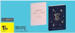 Carrefour Agenda scolaire HARRY POTTER offre