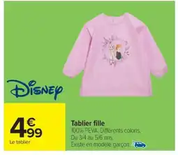 Carrefour Tablier fille offre