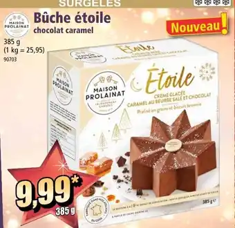 Norma Bûche étoile offre