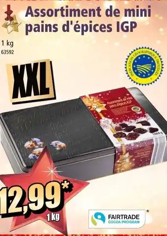 Norma Assortiment de mini pains d'épices IGP offre