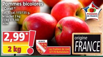 Norma Pommes bicolores offre