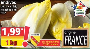 Norma Endives offre