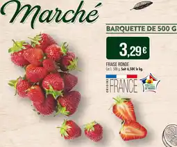 Match Fraise ronde offre