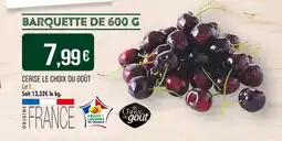 Match Cerise le choix du goût offre
