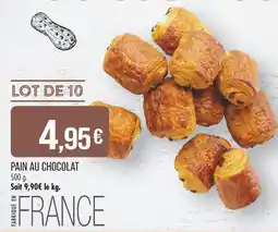 Match Pain au chocolat offre