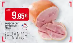 Match Jambon cuit supérieur fumé offre