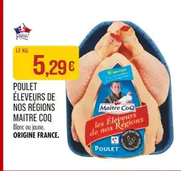 Match MAITRE COQ Poulet éleveurs de nos régions offre
