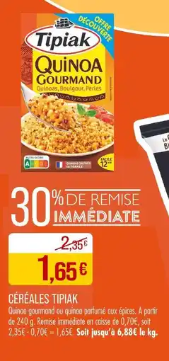 Match TIPIAK Céréales offre