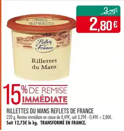 Match REFLETS DE FRANCE Rillettes du Mans offre