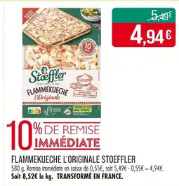 Match Stoeffler Flammekueche l'Originale offre