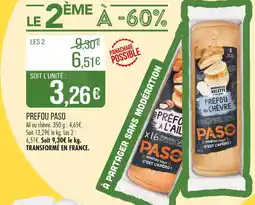 Match PASO Prefou offre