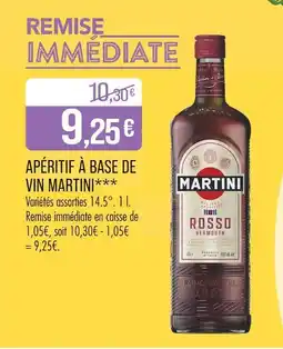 Match VIN MARTINI Rosso Vermouth offre