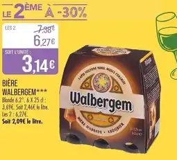 Match WALBERGEM Bière offre