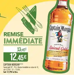 Match Captain Morgan offre