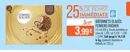 Match FERRERO ROCHER Bâtonnets glacés offre
