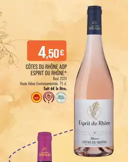 Match Côtes du Rhône AOP Esprit du Rhône offre