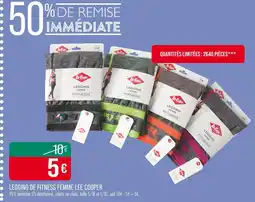 Match LEE COOPER LEGGING DE FITNESS FEMME offre