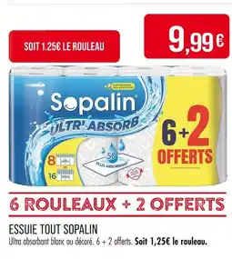 Match SOPALIN Essuie tout offre