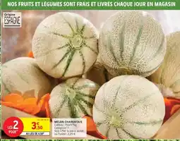 Intermarché Melon Charentais offre