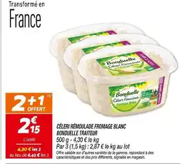Netto Bonduelle Traiteur Céleri rémoulade fromage blanc offre