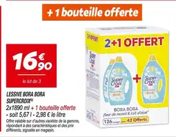 Netto Supercroix Lessive Bora Bora(b) offre
