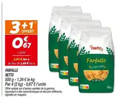 Netto Netto Farfalle offre
