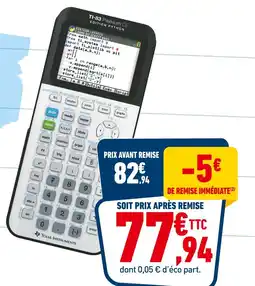 Bureau Vallée Texas Instruments TI-83 Premium CE Edition Python offre